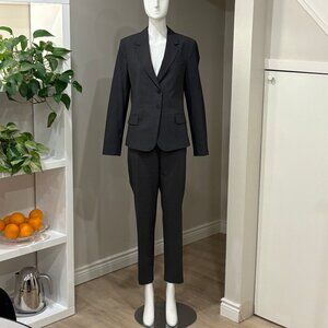 Dark Grey Theory 2-Piece Suit Set (Blazer + Pants)